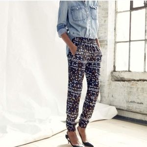 J. Crew Turner Jogger Floral Pant